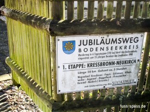 Jubiläumsweg Bodenseekreis